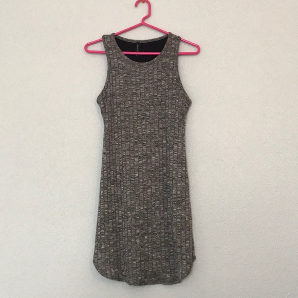 Grey casual tight dress - Picture 3 of 3